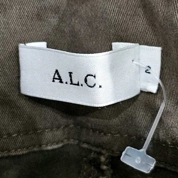 A.L.C Zander On Duty Army Zip Front Pants Sz 2 Retails $360Chrissy Teigen 🚨BOGO